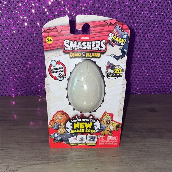 Smashers Mini Dino Smash Egg - Picture 1 of 4